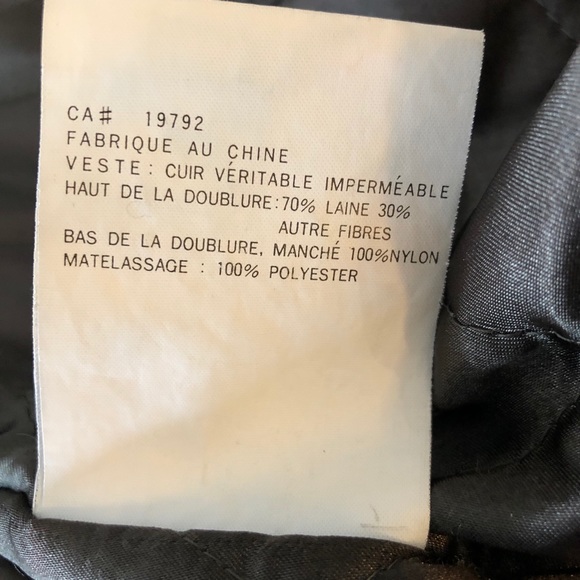 Men’s TIMBERLAND Classic Leather Jacket Waterproof Brown Large - Picture 7 of 11